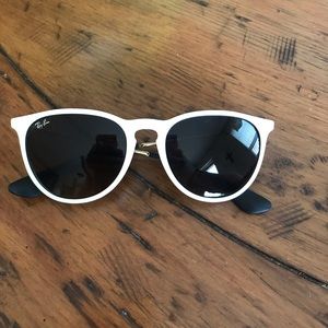 white ray bans